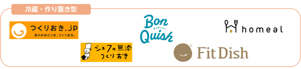 惣菜・作り置き 夕食宅配サービスカオスマップ2
