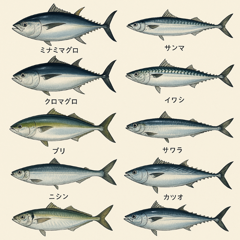 DHA・EPA含有量の多い青魚ランキングTOP10